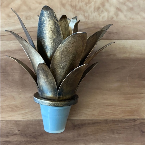 Pier 1 Accents Pier Clear Glass Pineapple Decanter Poshmark